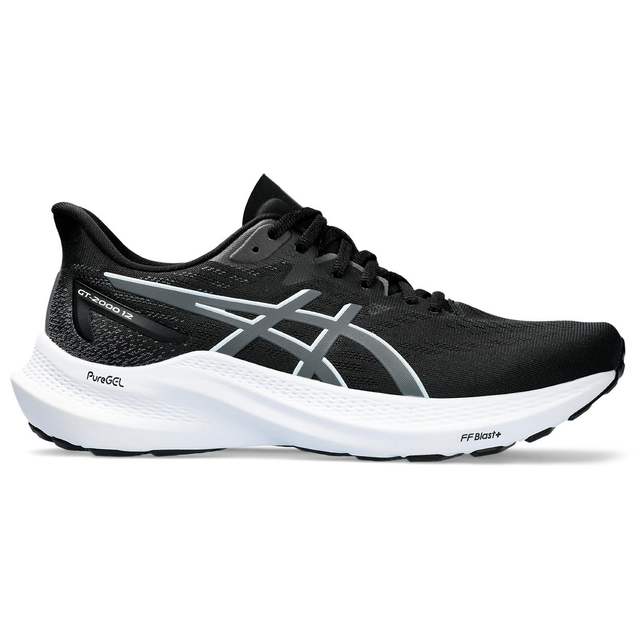 

Беговая обувь Asics Women's GT 2000 12, цвет Black/Carrier Grey