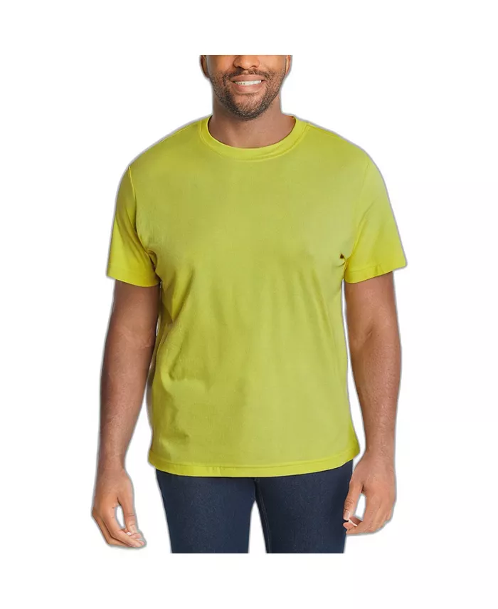 

Большая и высокая футболка с длинным рукавом-поло без пота Kingsize, желтый