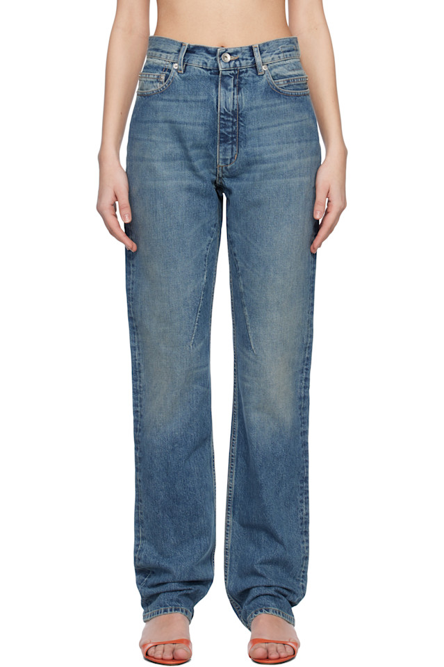 

Джинсы Hollywood Granbury Rick Owens Drkshdw, индиго