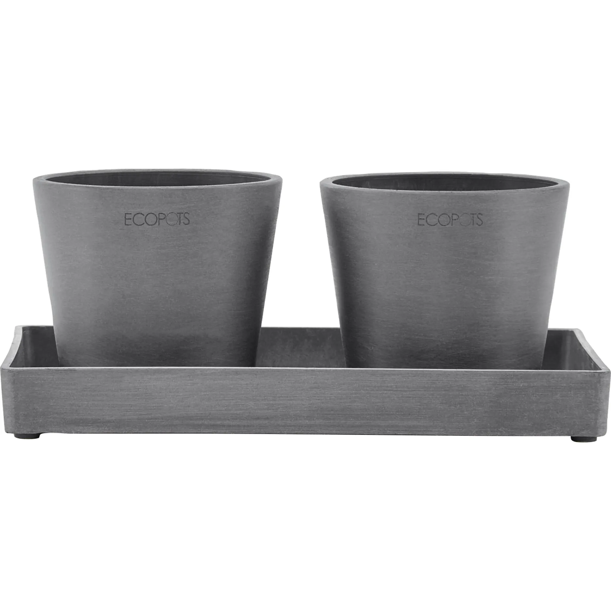 

Подставка для цветочных горшков ECOPOTS «DISPLAY PLATTER», для Ecopots Amsterdam, ШxГxВ: 15x15x2,5 см, серый