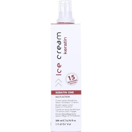 

Inebrya Ice Cream Keratin One Многофункциональный кератиновый крем для ухода за волосами 200 мл