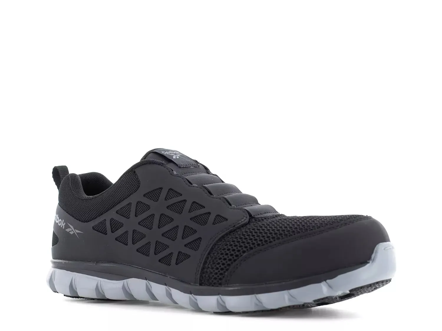 

Рабочий слипоны с композитным мыском - мужские Reebok Work, Black