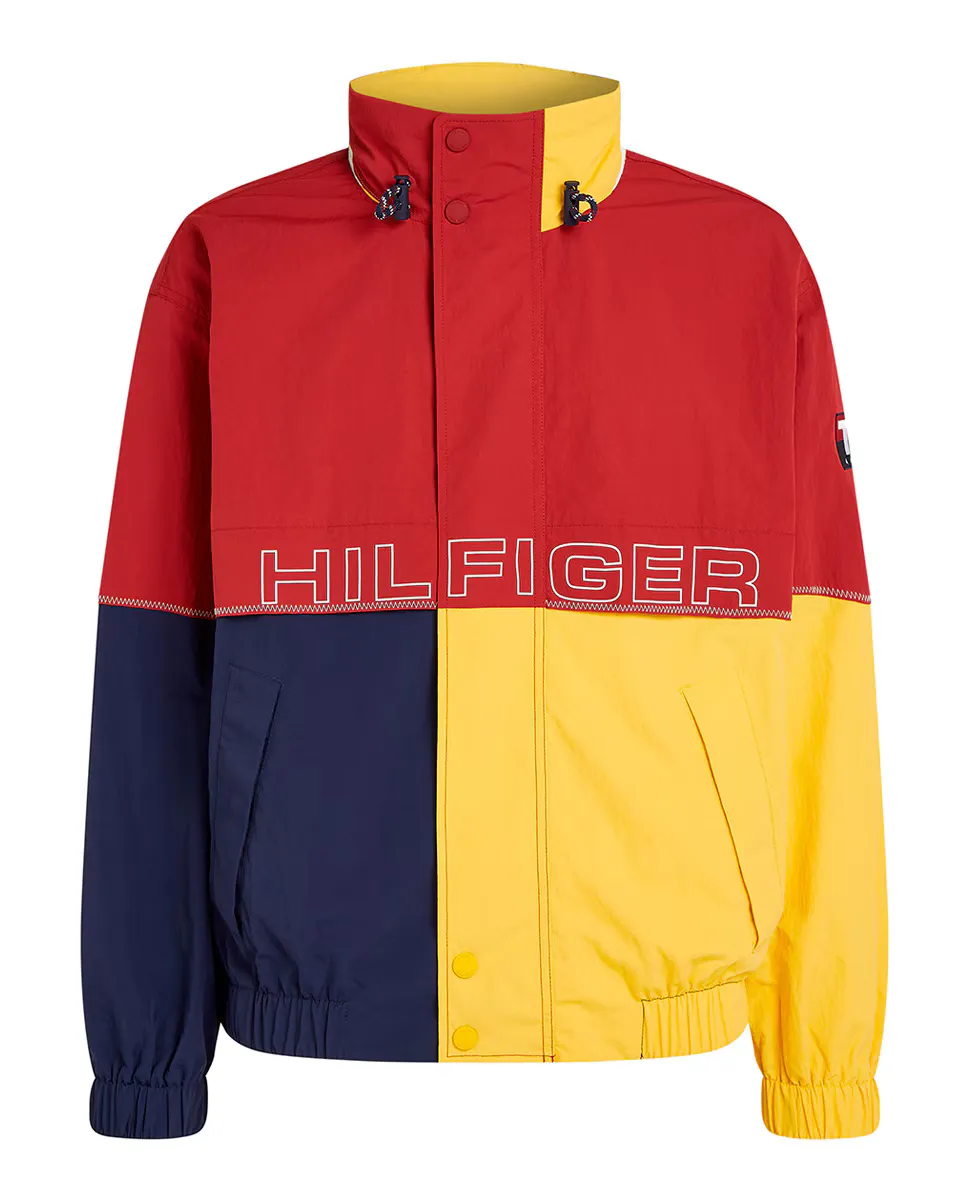 

SAILING CAPSULE: мужская куртка в стиле колор-блок Tommy Hilfiger, мультиколор