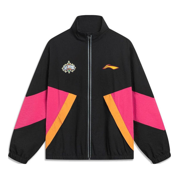 

Куртка cba все звезды игра графическая куртка Li-Ning, черный