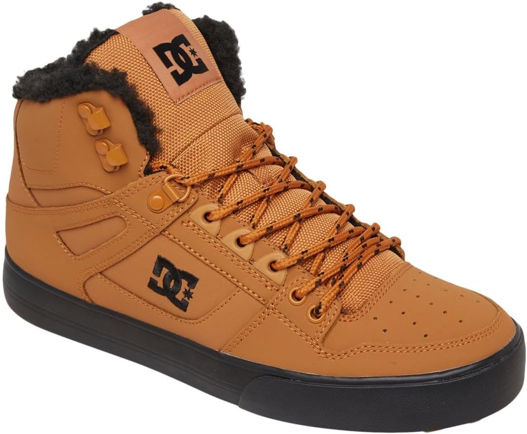 Мужские зимние высокие кеды DC Shoes Pure, черный — фото 2