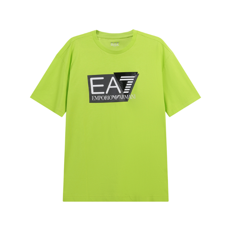 EMPORIO ARMANI Футболка EA7 мужская neon green — фото 3
