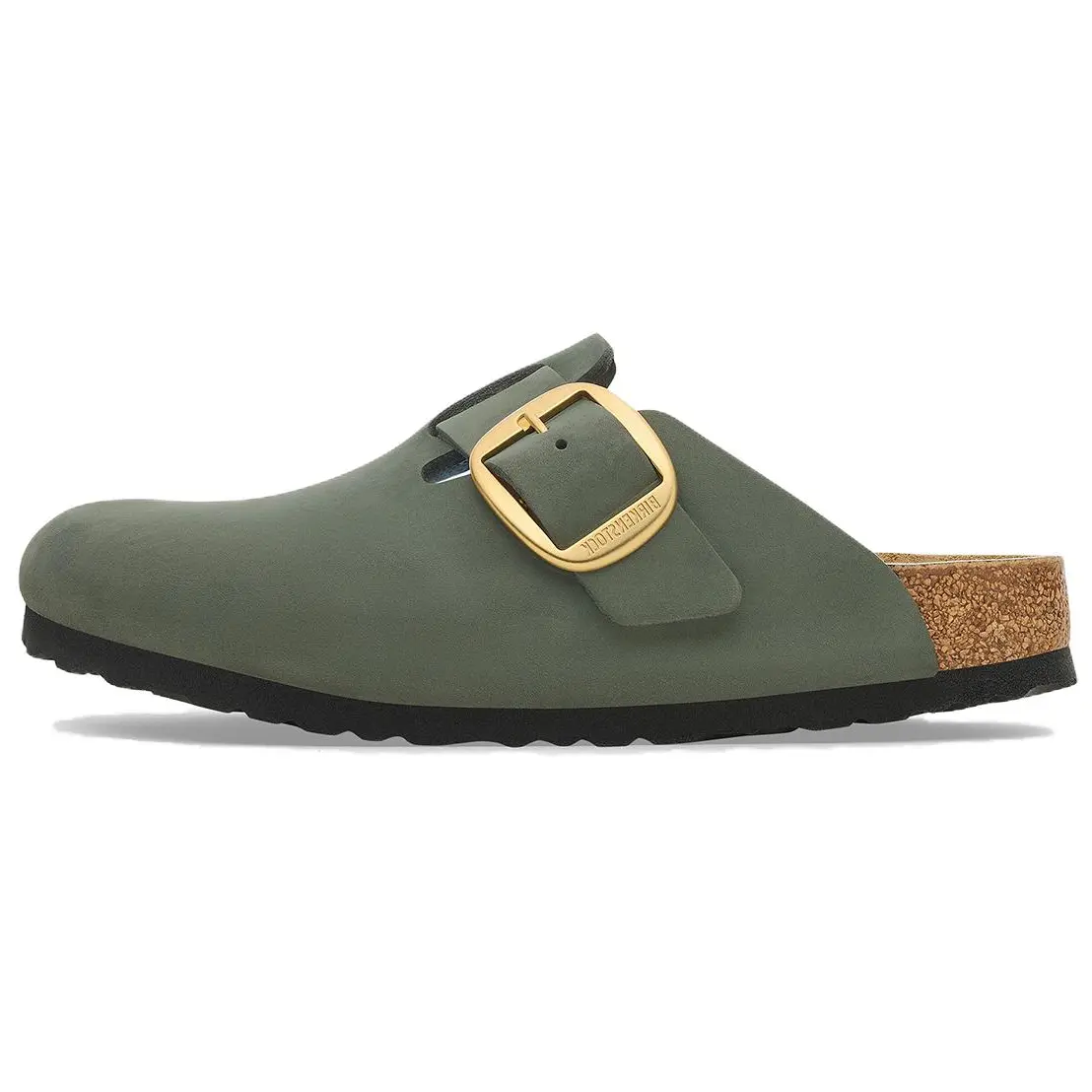 

Бостонские сабо с закрытым носком унисекс Birkenstock, зеленый