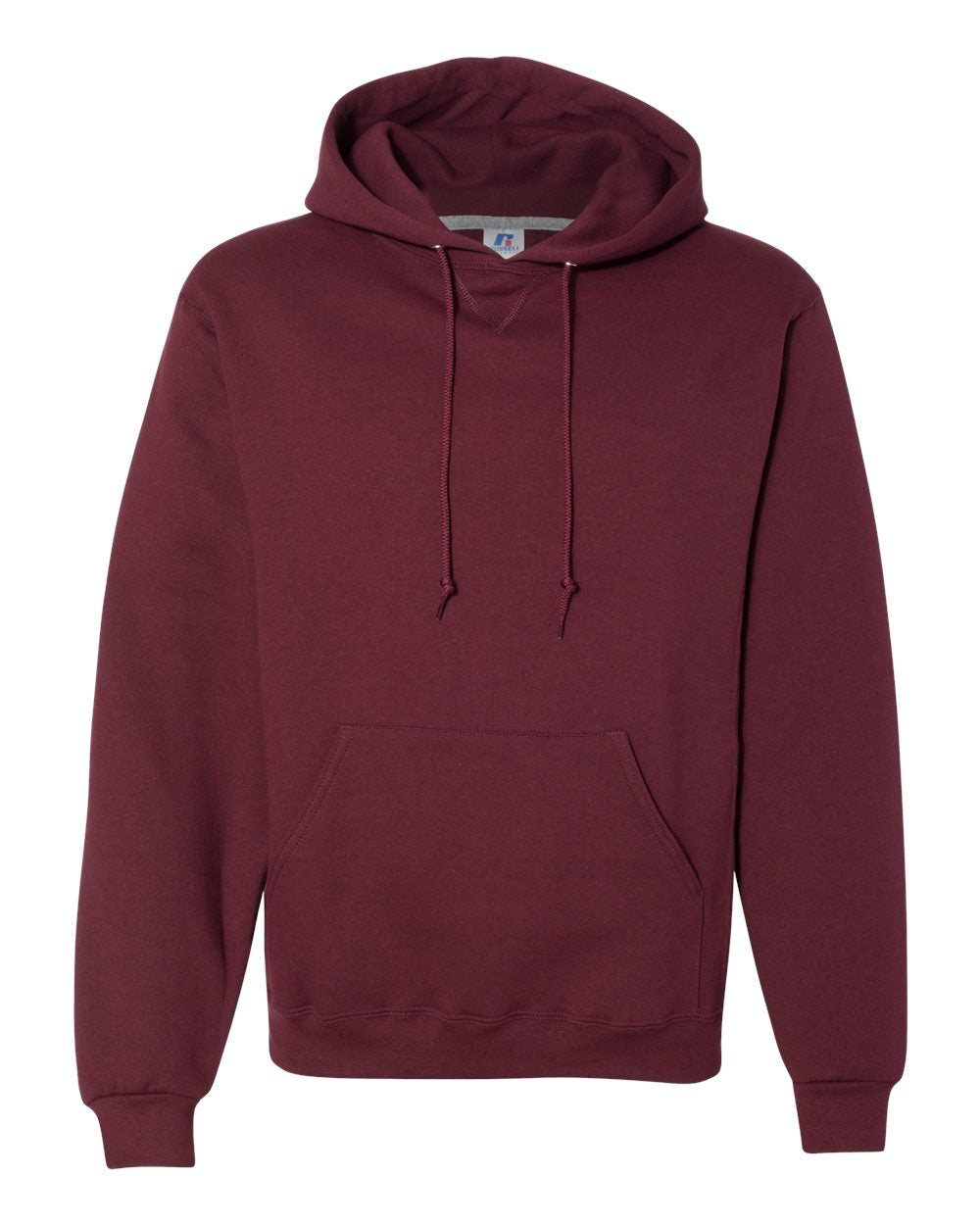 

Мужская толстовка с капюшоном Dri Power Russell Athletic, бордовый