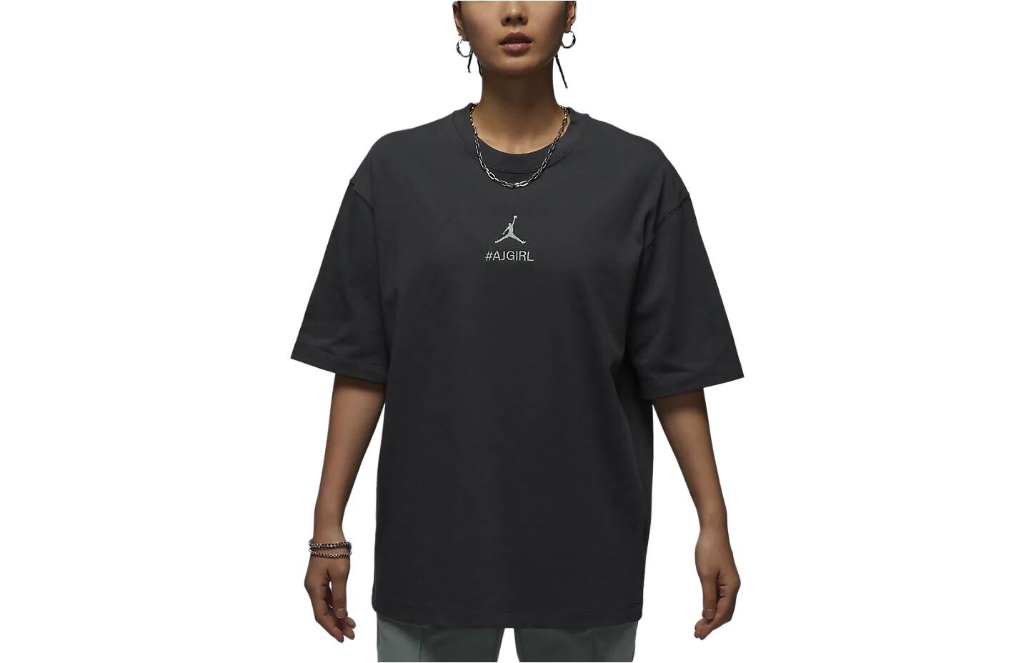 

Женская футболка Jordan, цвет Black