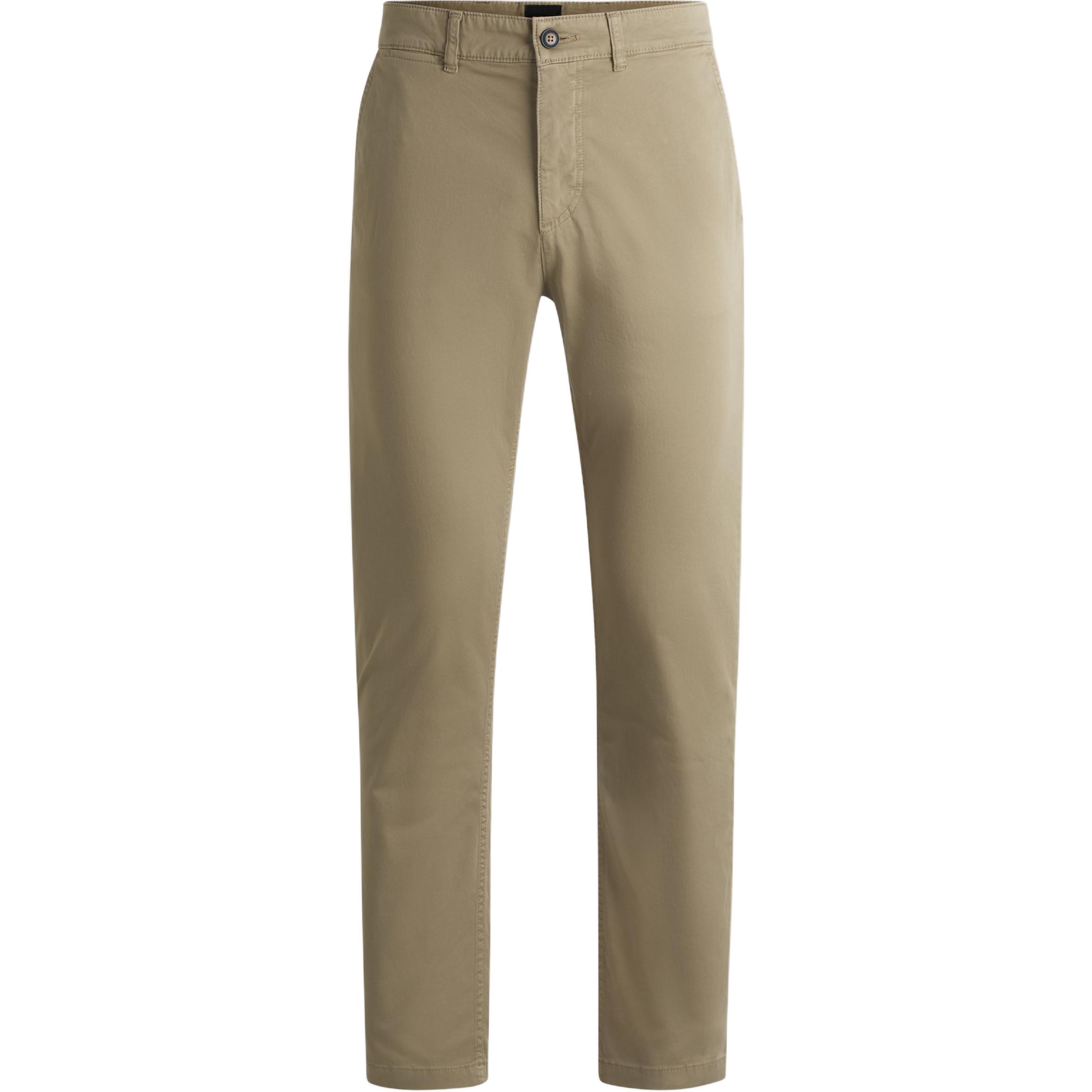 

Hugo Boss Мужские повседневные брюки светло-коричневого цвета