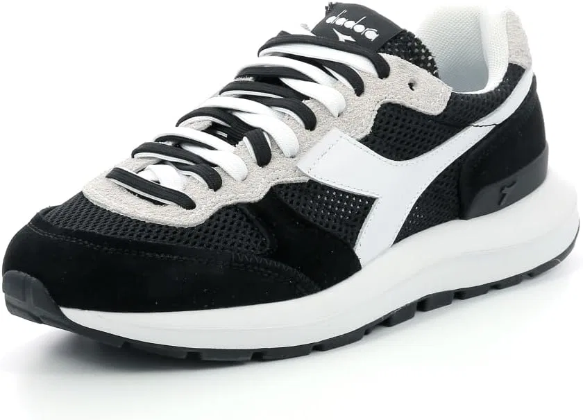 Кроссовки из замши Diadora Uomo Kmaro 42 501.178995.c0641, Black — фото 2