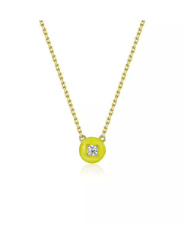 

Ожерелье Petit Cupcake желтого цвета Anna Zuckerman, yellow