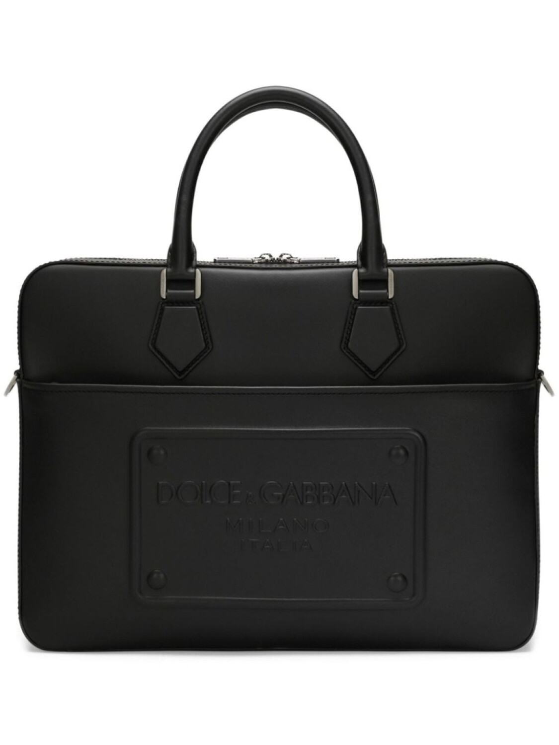 

Dolce & Gabbana сумка для ноутбука с тисненым логотипом, черный
