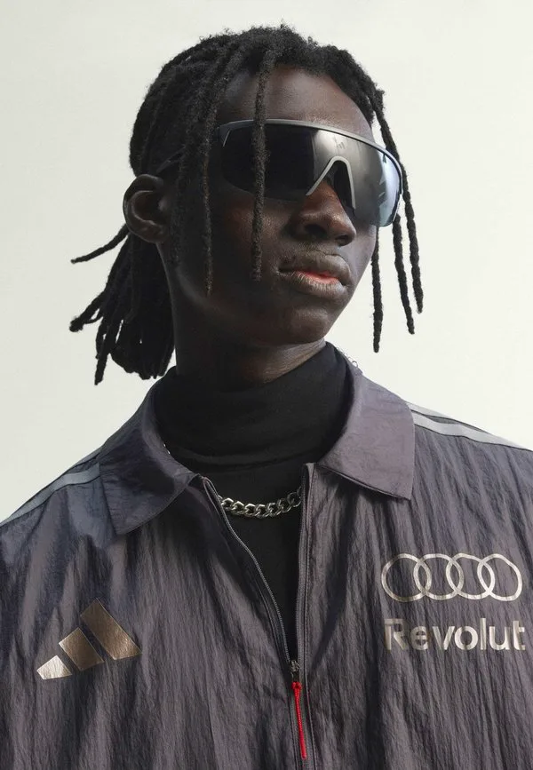 Куртка для тренировок в паддоке пилота команды audi revolut f1 Adidas Performance, Grey Strata — фото 3
