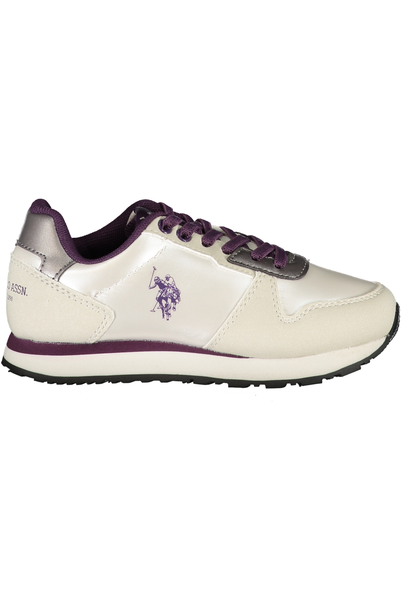 

Кроссовки детские U.S. Polo Assn., белый / бордовый