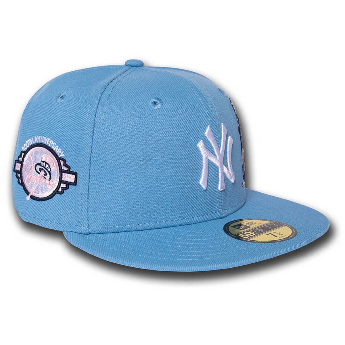 

Кепка MLB NEW YORK YANKEES STATUE OF LIBERTY 100TH ANNIVERSARY PATCH 59FIFTY CAP New Era, цвет Blau