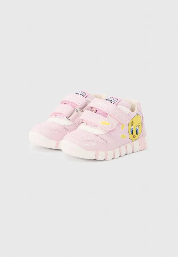 Кроссовки для девочек из мультфильмов looney tunes Geox, Pink — фото 2