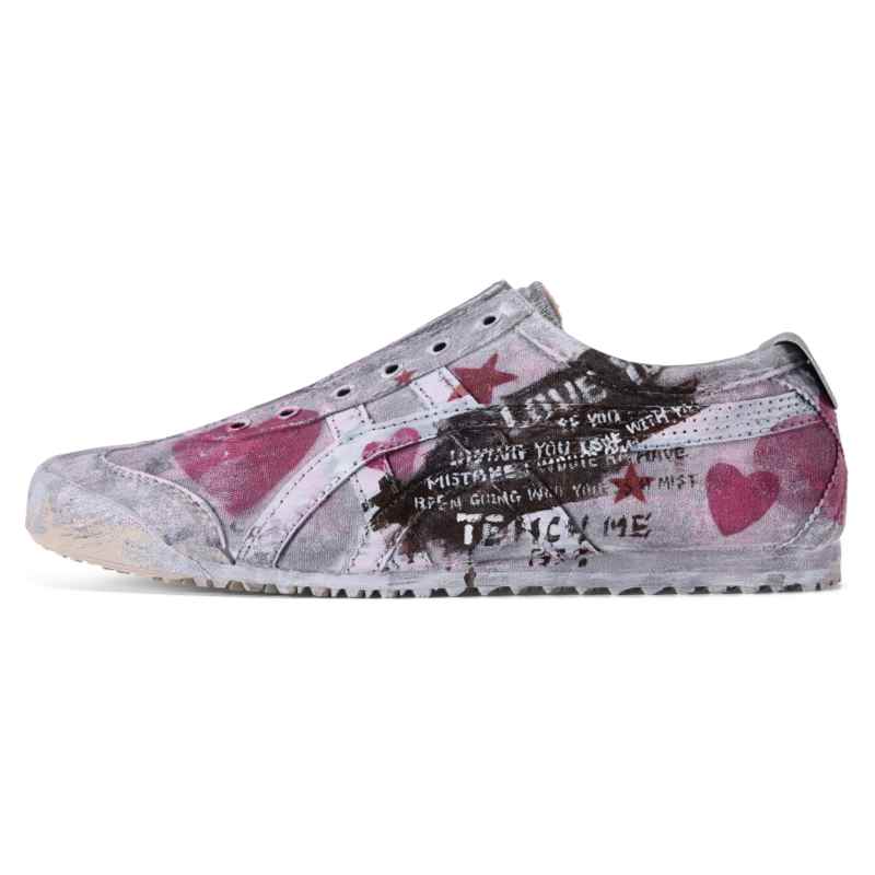 

Мужские низкие повседневные кроссовки MEXICO 66 Onitsuka Tiger, белый черный