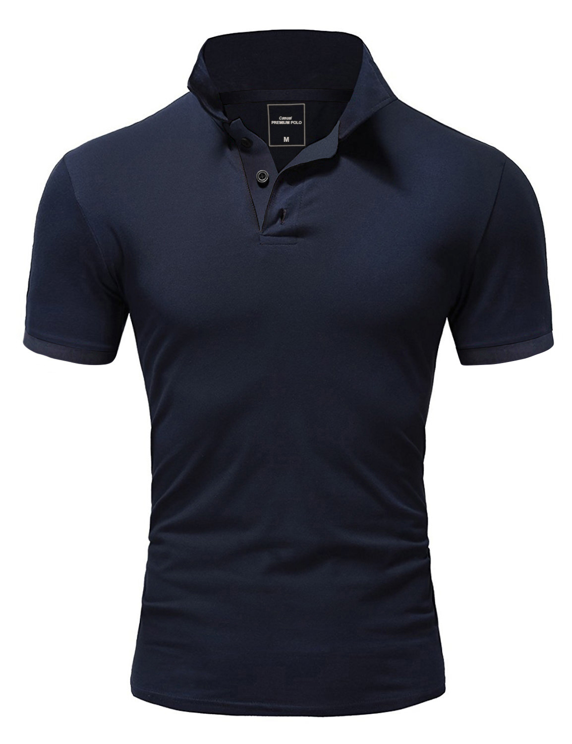 

Поло Amaci&Sons Basic Kurzarm MAINE, цвет Navyblau