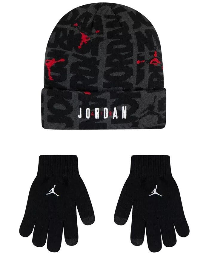 

Комплект шапок для больших детей 2fer Jordan, черный