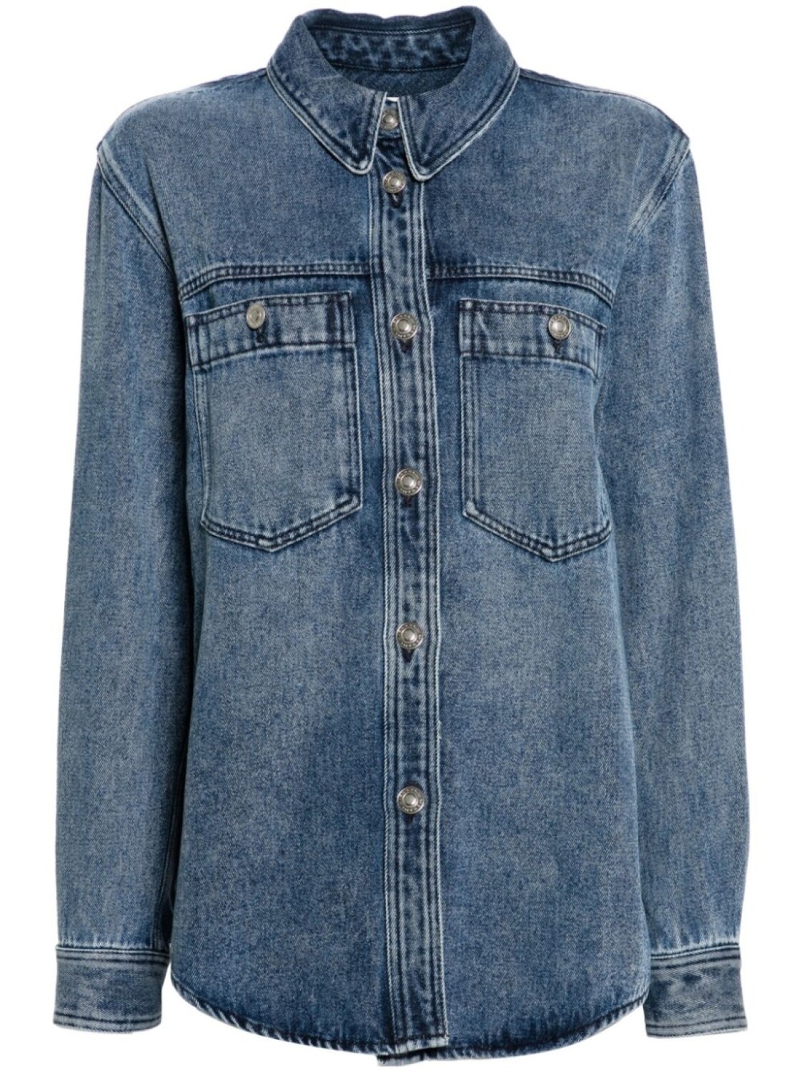 

ISABEL MARANT джинсовая рубашка Talbot, синий