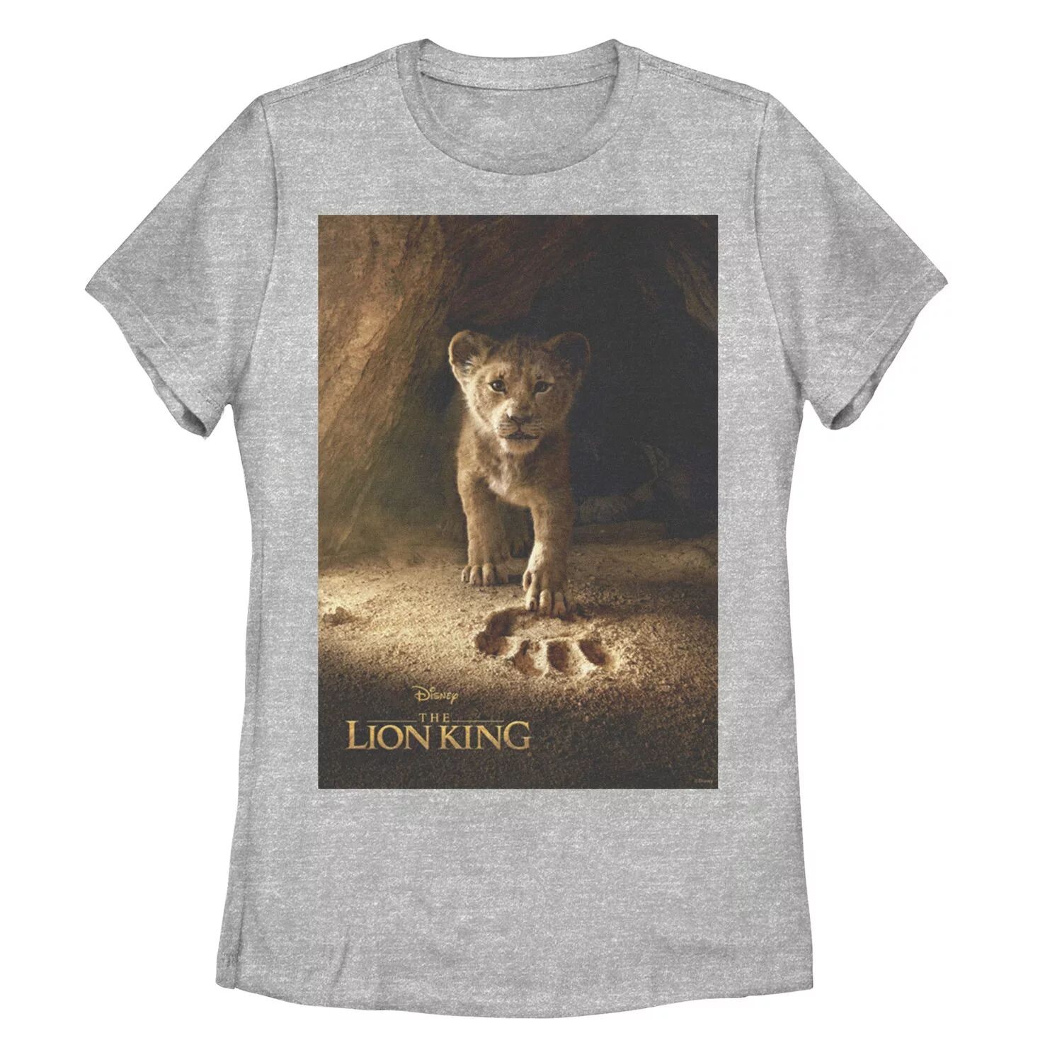 

Детская футболка Disney's The Lion King Live Action с рисунком лапы Симбы Licensed Character