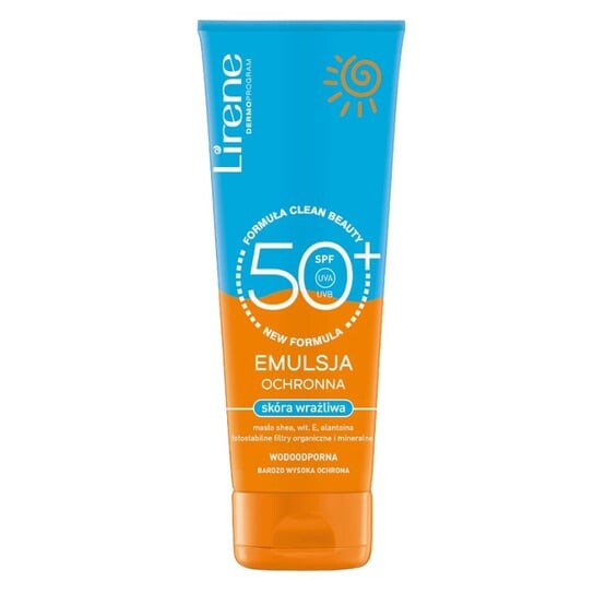 

Защитная эмульсия для чувствительной кожи SPF50+, 120 мл Lirene Sun