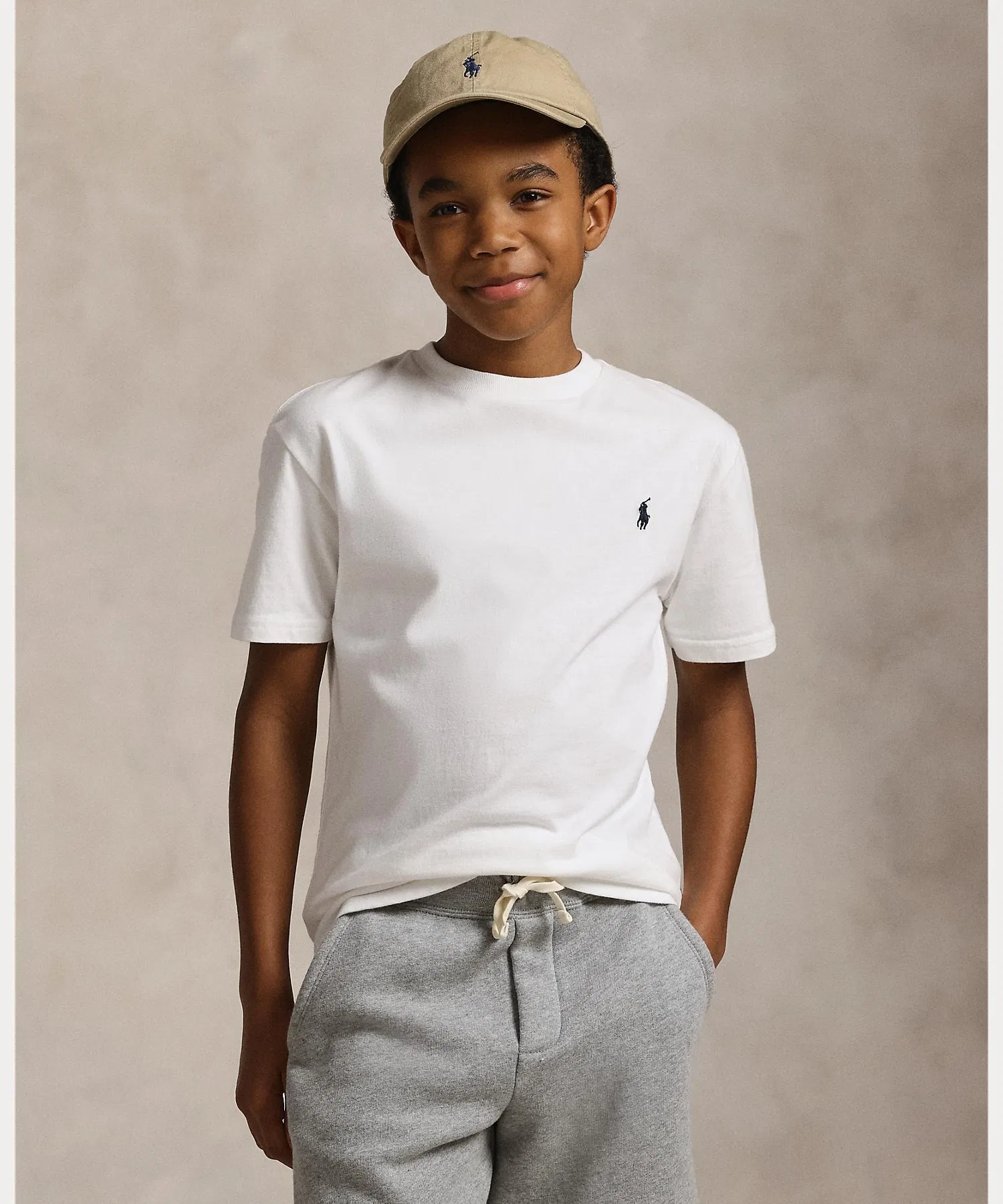 Детская футболка Polo Ralph Lauren с круглым вырезом