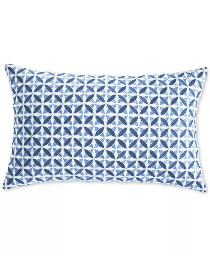 

Декоративная подушка Foulard Geo, 14 x 20 дюймов Charter Club, синий