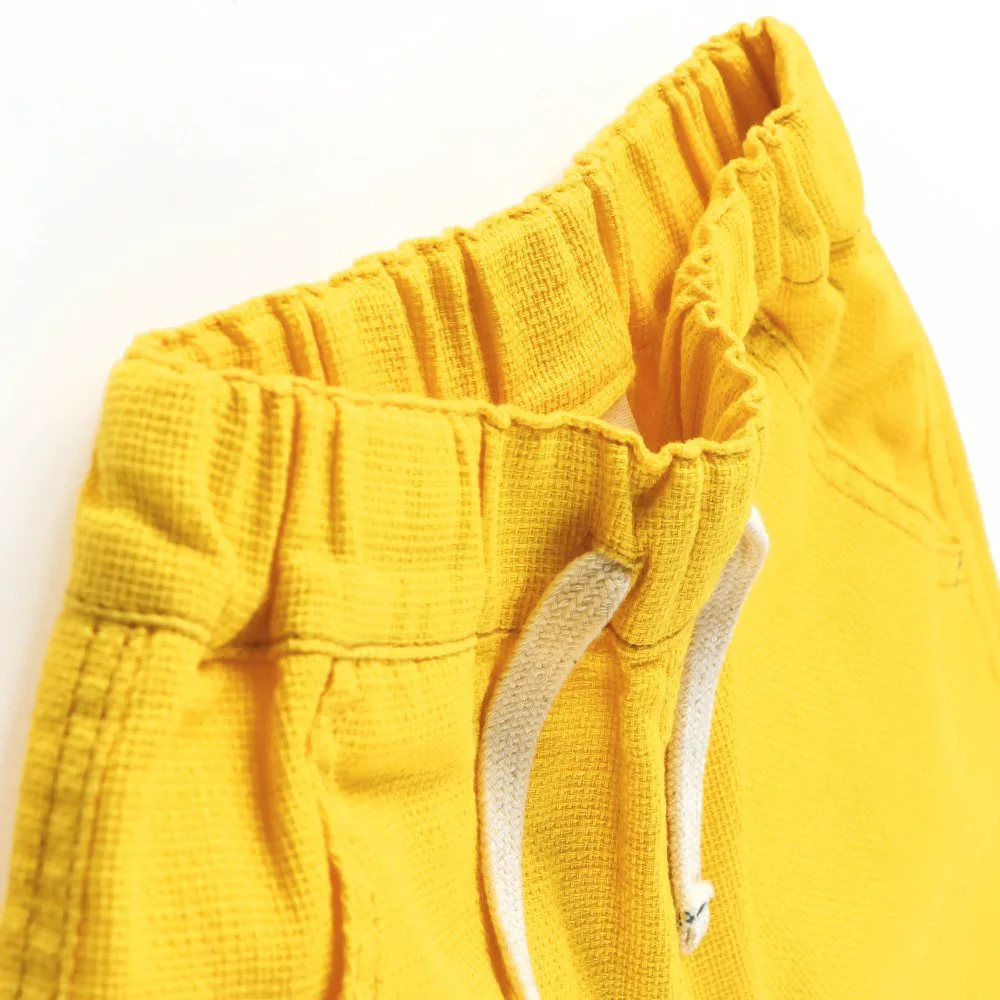 Цветные тканые шорты «Панама» Branshes, цвет Yellow — фото 3