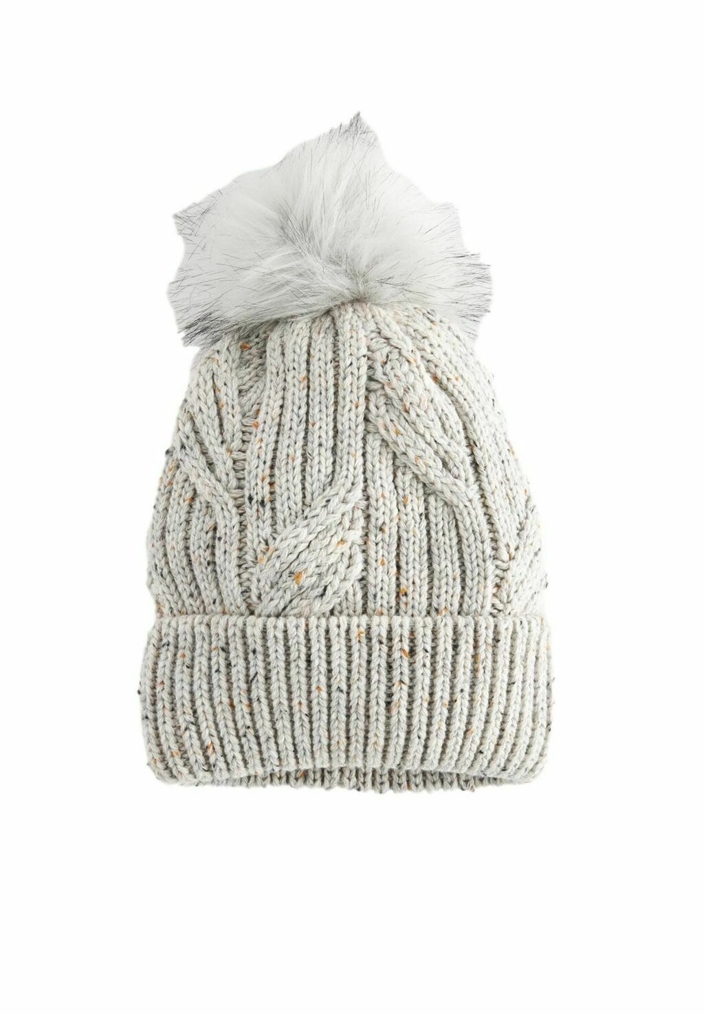 

Шапка CABLE REGULAR FIT Next, серый