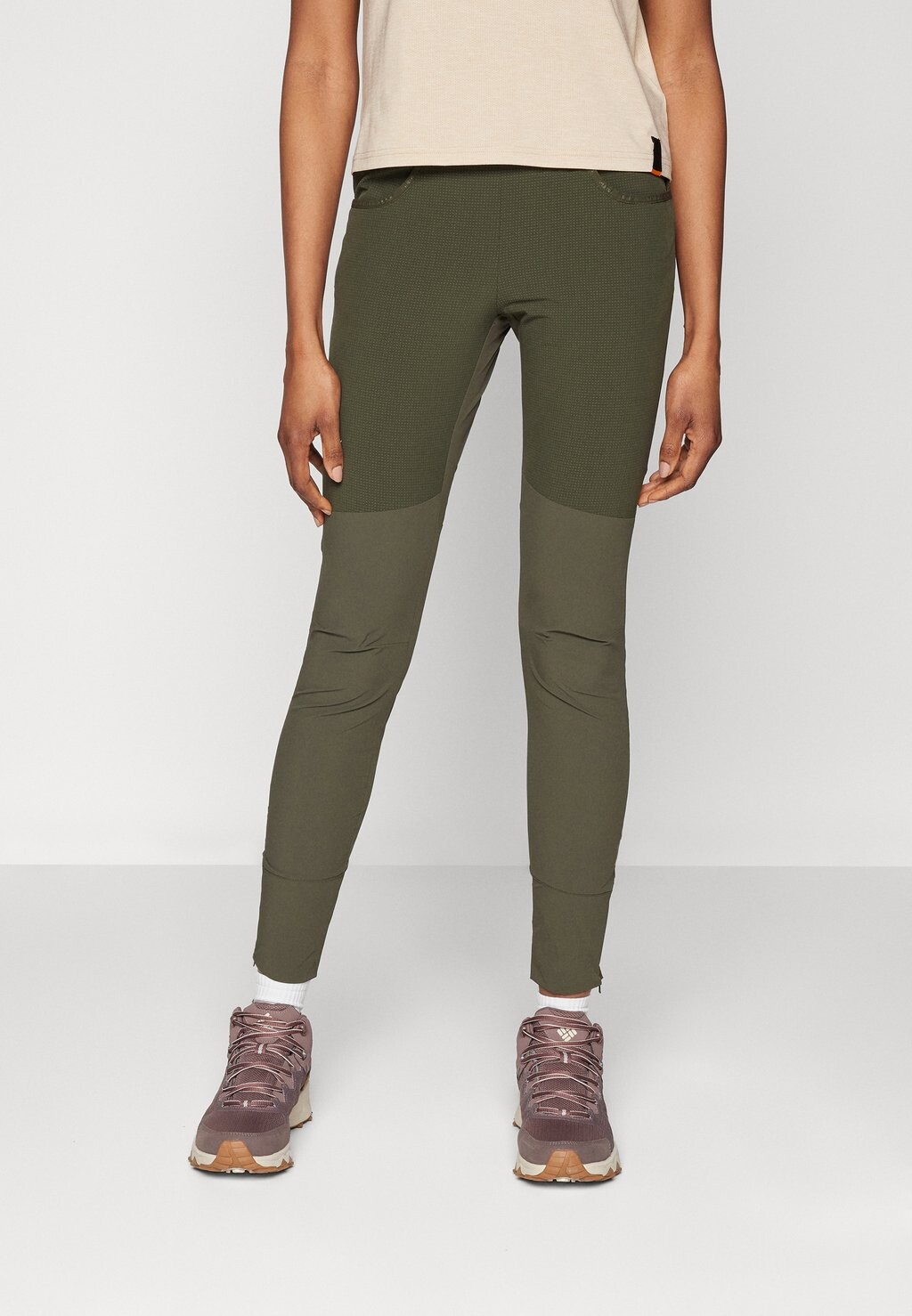 

Леггинсы AGNER Salewa, цвет dark olive