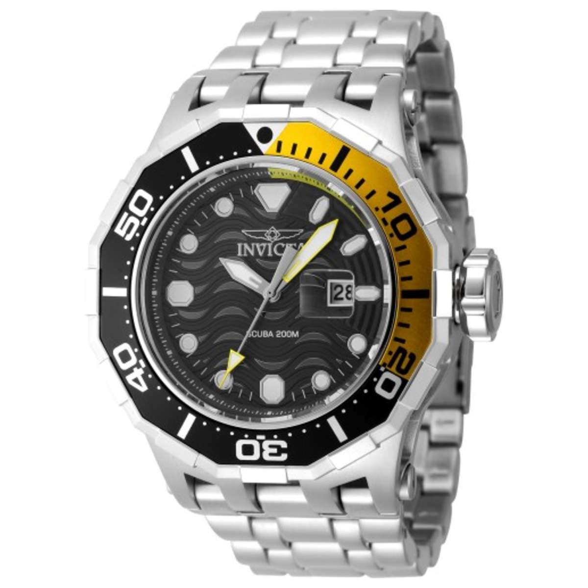 

Invicta Мужские кварцевые часы Pro Diver 52 мм, серебряный