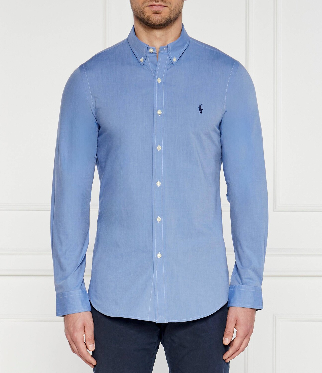 

Рубашка POLO RALPH LAUREN Regular Fit, синий