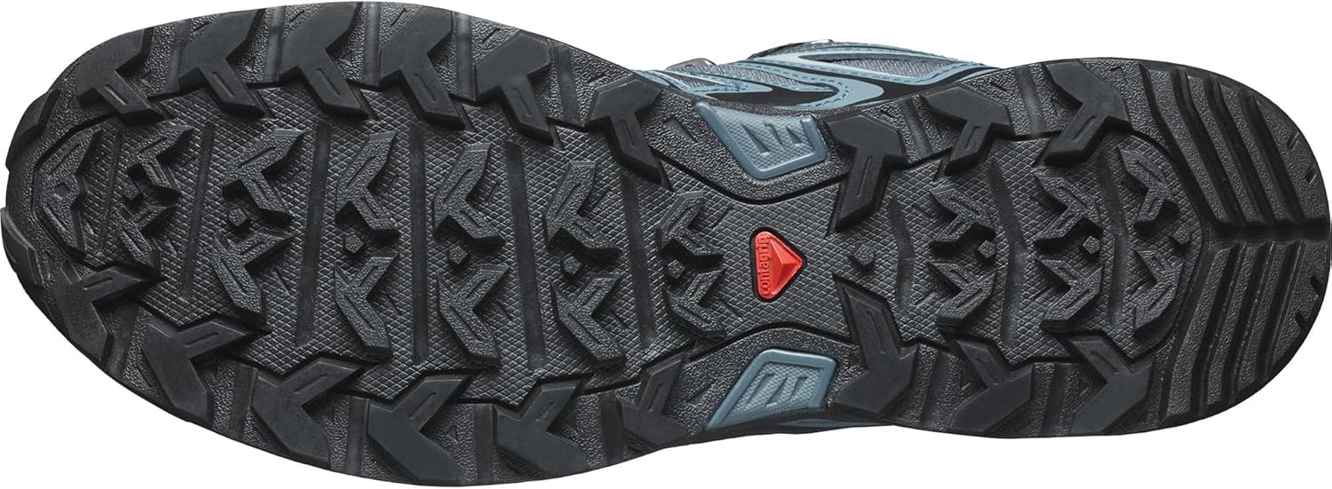 SALOMON женские треккинговые ботинки X Ultra Pioneer Mid Gore-tex, Ebony Stargazer Quarry — фото 4