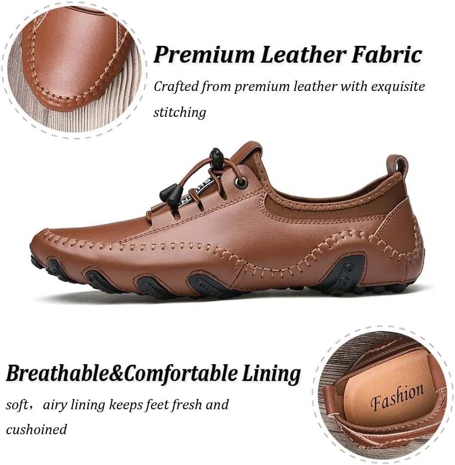 Мужские лоферы повседневные Asifn Penny Loafers, коричневый — фото 4