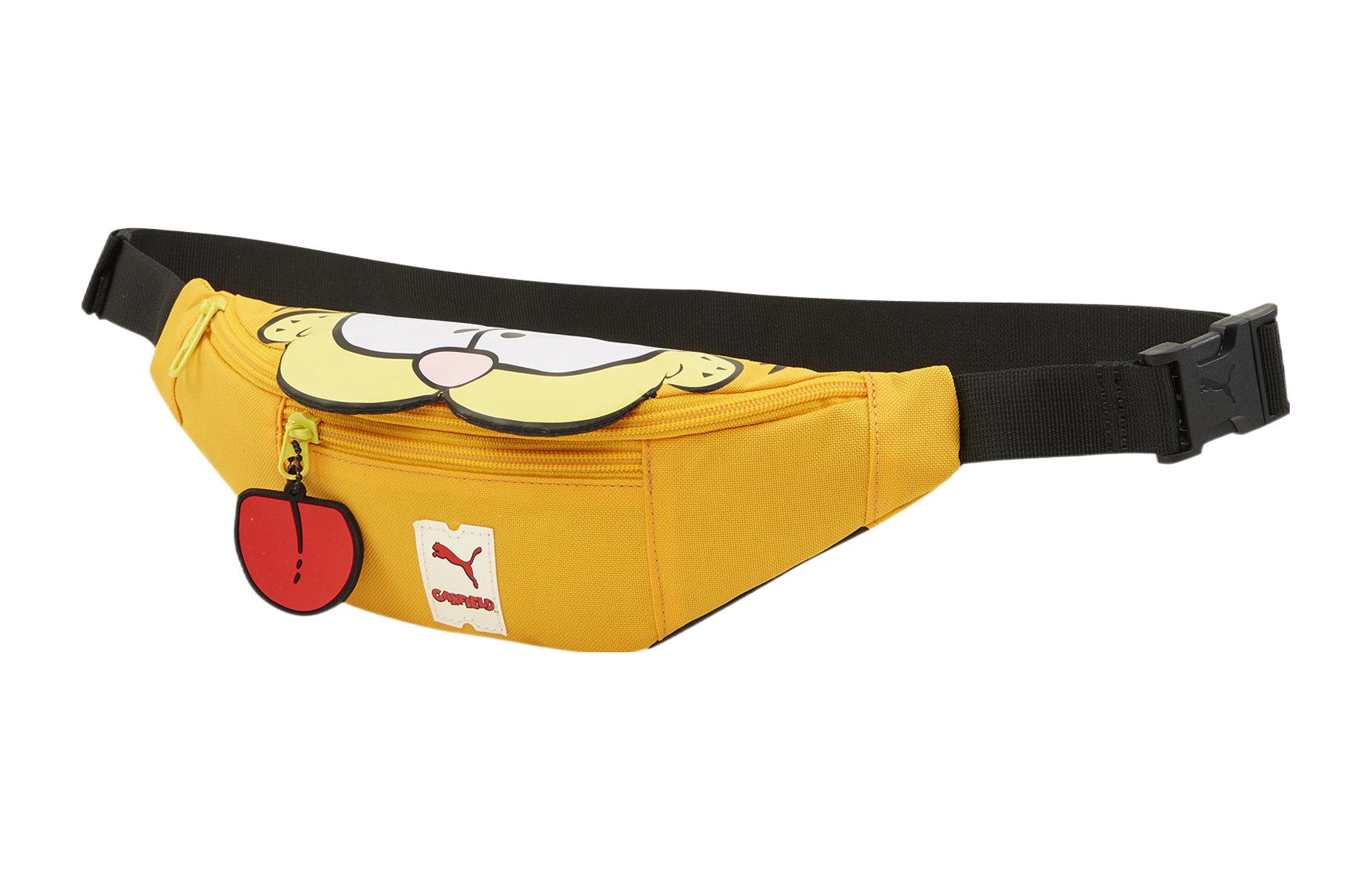 

PUMA Сумка-слинг из ткани GARFIELD Collaboration, Fish Tail Chrysanthemum Yellow