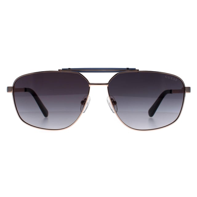 

Мужской дымчатый градиент Aviator gu00054 Guess, желтый