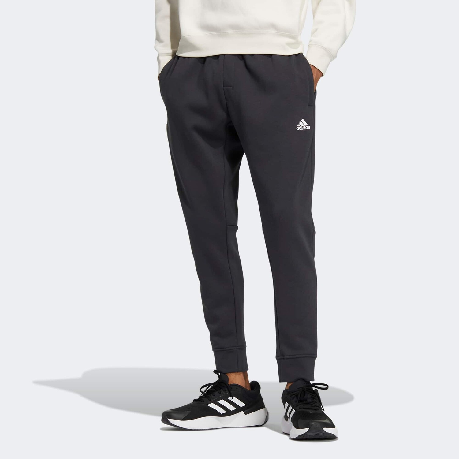 Трикотажные спортивные штаны Label Knit для мужчин, темно-синие Adidas, темно-синий — фото 2