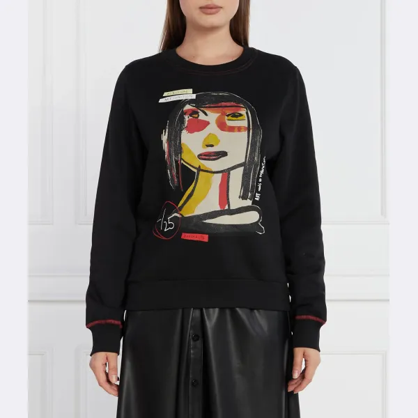 

Толстовка обычного кроя Desigual, черный