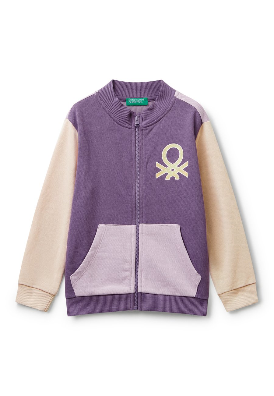 

Толстовка United Colors of Benetton WITH GLITTERY , Multicolor/Purple
