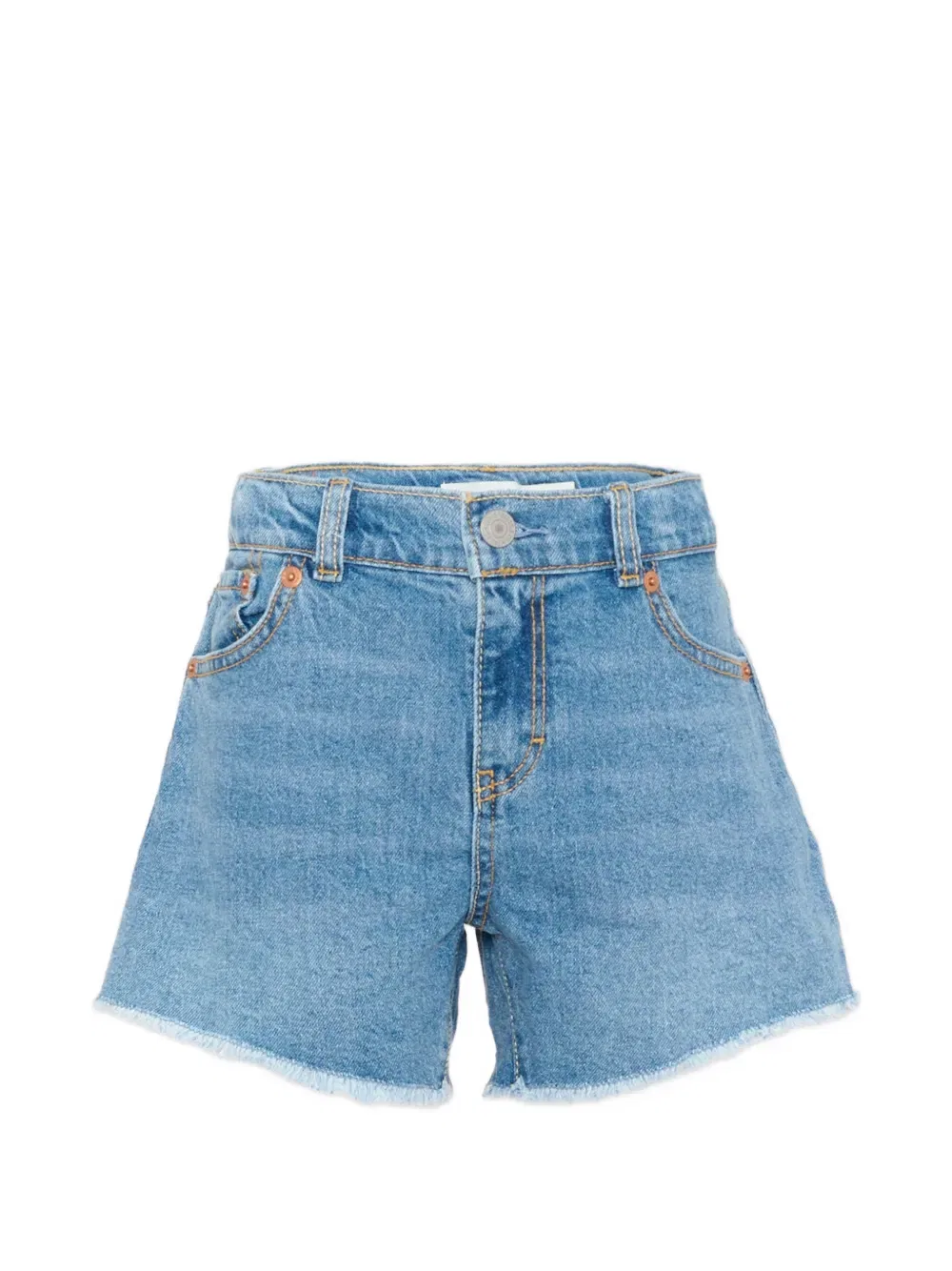 Потертые джинсовые шорты Levi'S Kids, синий