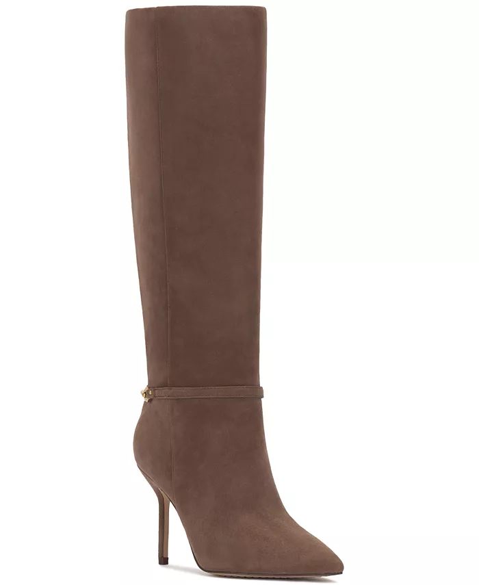 Женские сапоги-ботфорты Mirtha Stiletto Vince Camuto, загар/бежевый