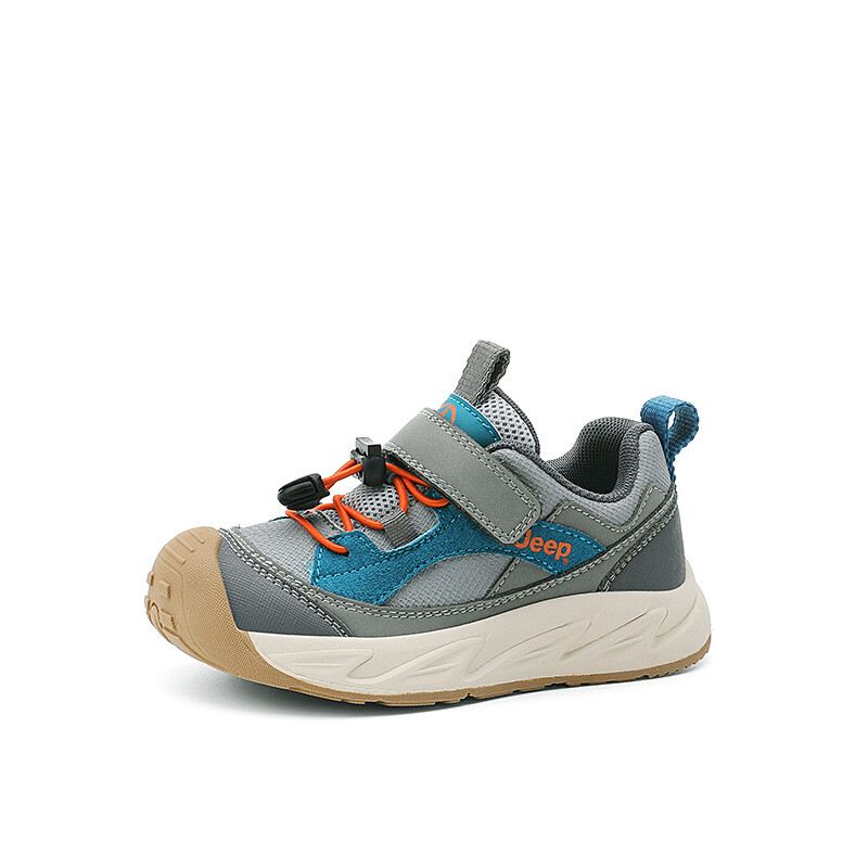 Кроссовки Jeep Kids Lifestyle Shoes Kids Low-top Gray, синий — фото 2
