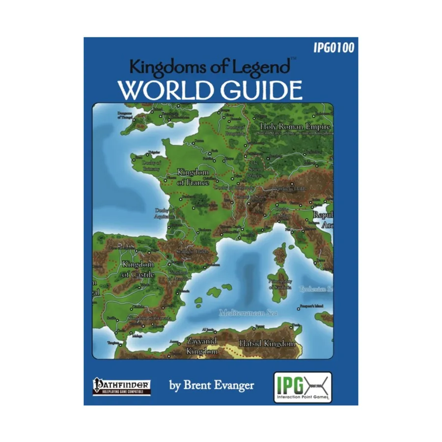 

World Guide, Kingdoms of Legend (Pathfinder), мягкая обложка