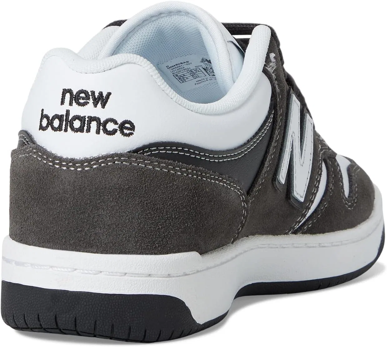 Кроссовки для скейтбординга New Balance Unisex Adult 480 Numeric, белый/темно-серый — фото 3