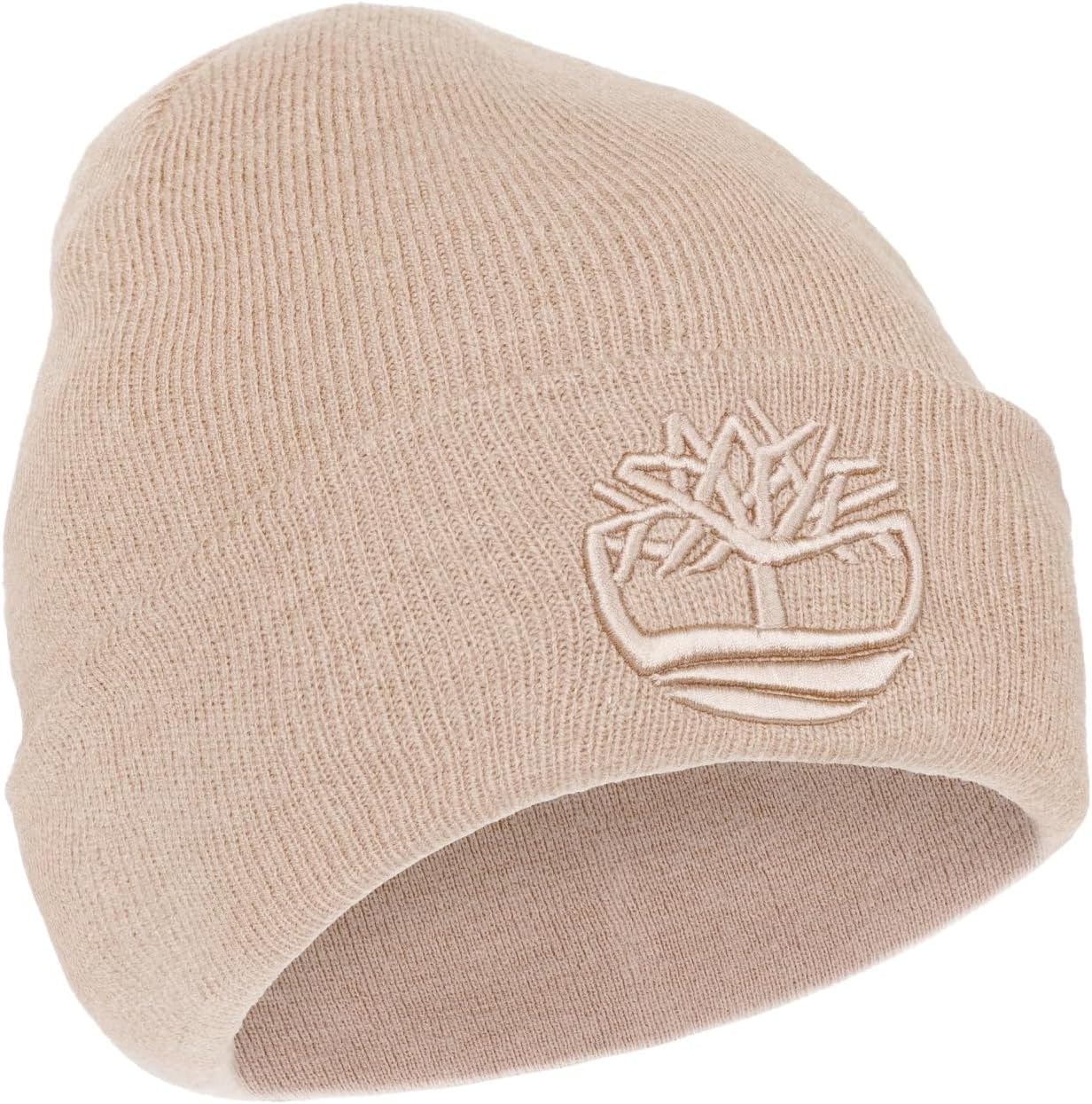 

Мужская шапка-бини Timberland с объемной тональной вышивкой - мягкая зимняя вязаная шапка с рельефным логотипом, теплая, эластичная, подходит для холодной погоды, Angora