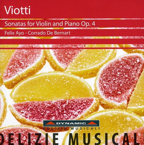 

CD диск Viotti / Ayo / Bernart: Sonatas for Violin & Piano Op. 4