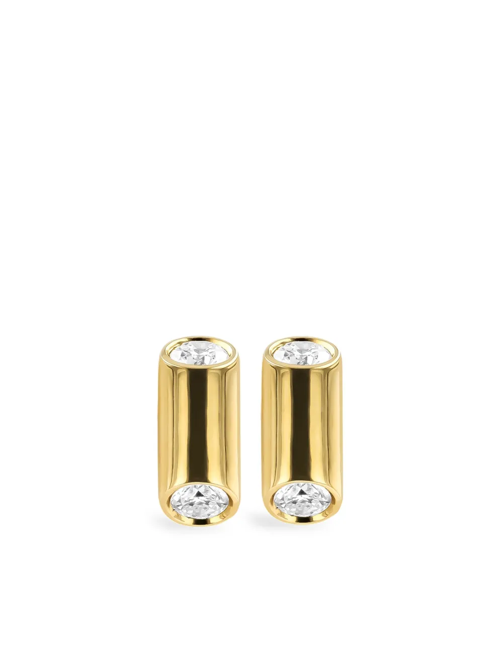 

Серьги-гвоздики Mini Eclipse из желтого золота с бриллиантами Pragnell, золотой