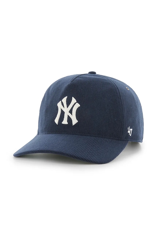 

Бейсболка с козырьком хлопковая MLB New York Yankees 47 Brand, темно-синий